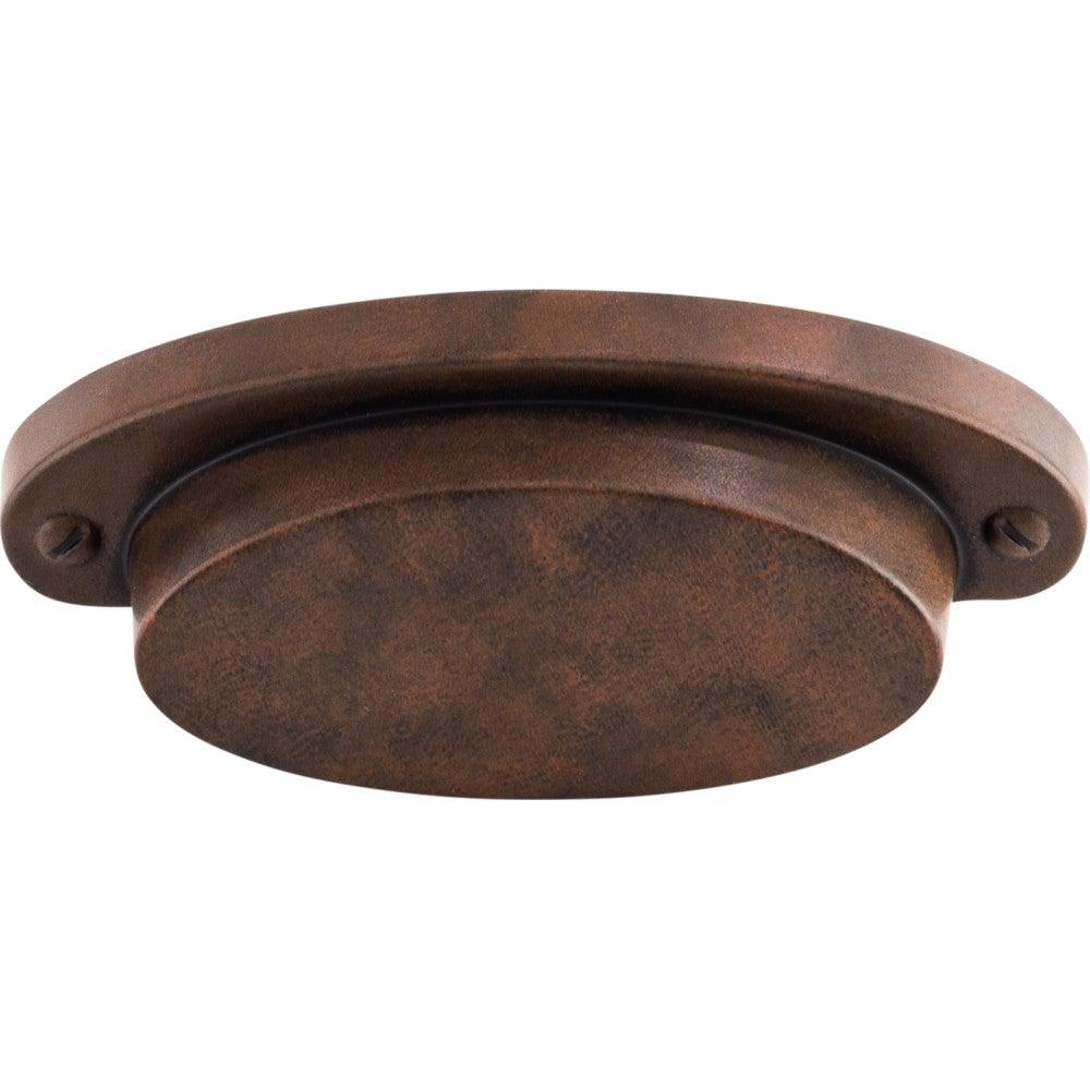 Dakota Cup Pull by Top Knobs - Patina Rouge - New York Hardware