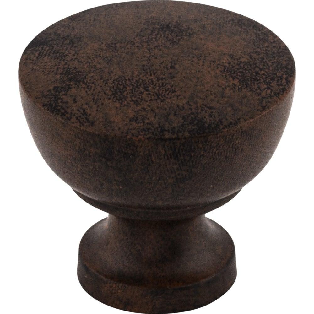 Bergen Knob by Top Knobs - Patina Rouge - New York Hardware