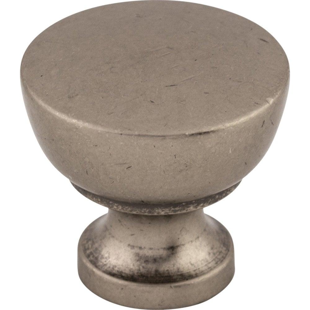Bergen Knob by Top Knobs - Pewter Antique - New York Hardware