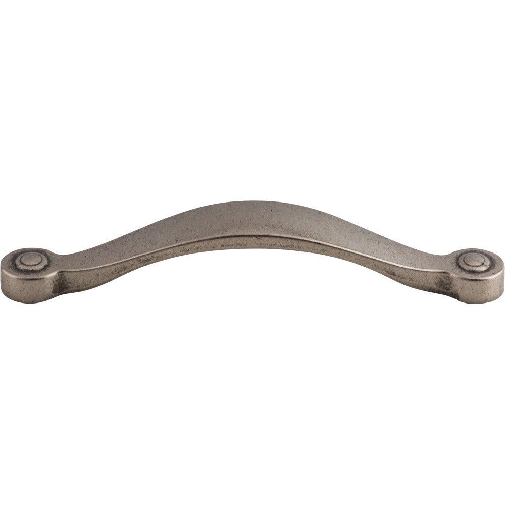 Saddle Pull by Top Knobs - Pewter Antique - New York Hardware