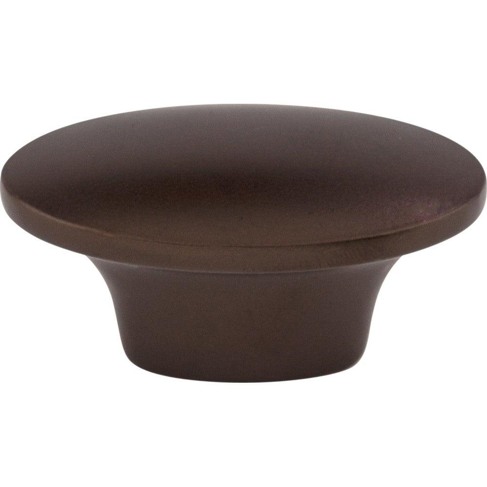 Dakota Oval Knob by Top Knobs - Oil Rubbed Bronze - New York Hardware