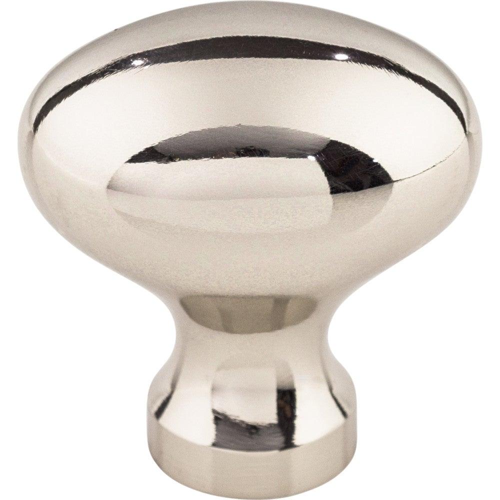 Egg Knob by Top Knobs - Polished Nickel - New York Hardware