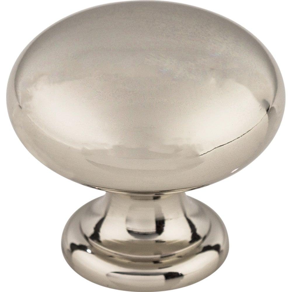 Mushroom Knob by Top Knobs - Polished Nickel - New York Hardware