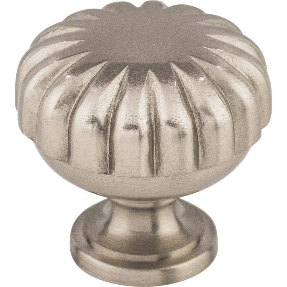 Melon Knob by Top Knobs - Brushed Satin Nickel - New York Hardware