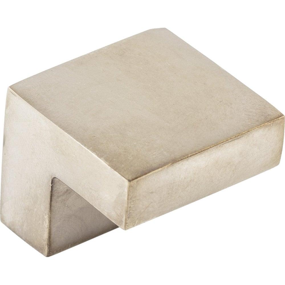 Square Knob by Top Knobs - Polished Nickel - New York Hardware