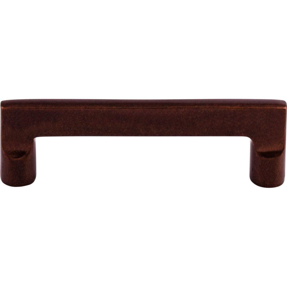 Aspen Flat Sided Pull by Top Knobs - Mahogany Bronze - New York Hardware