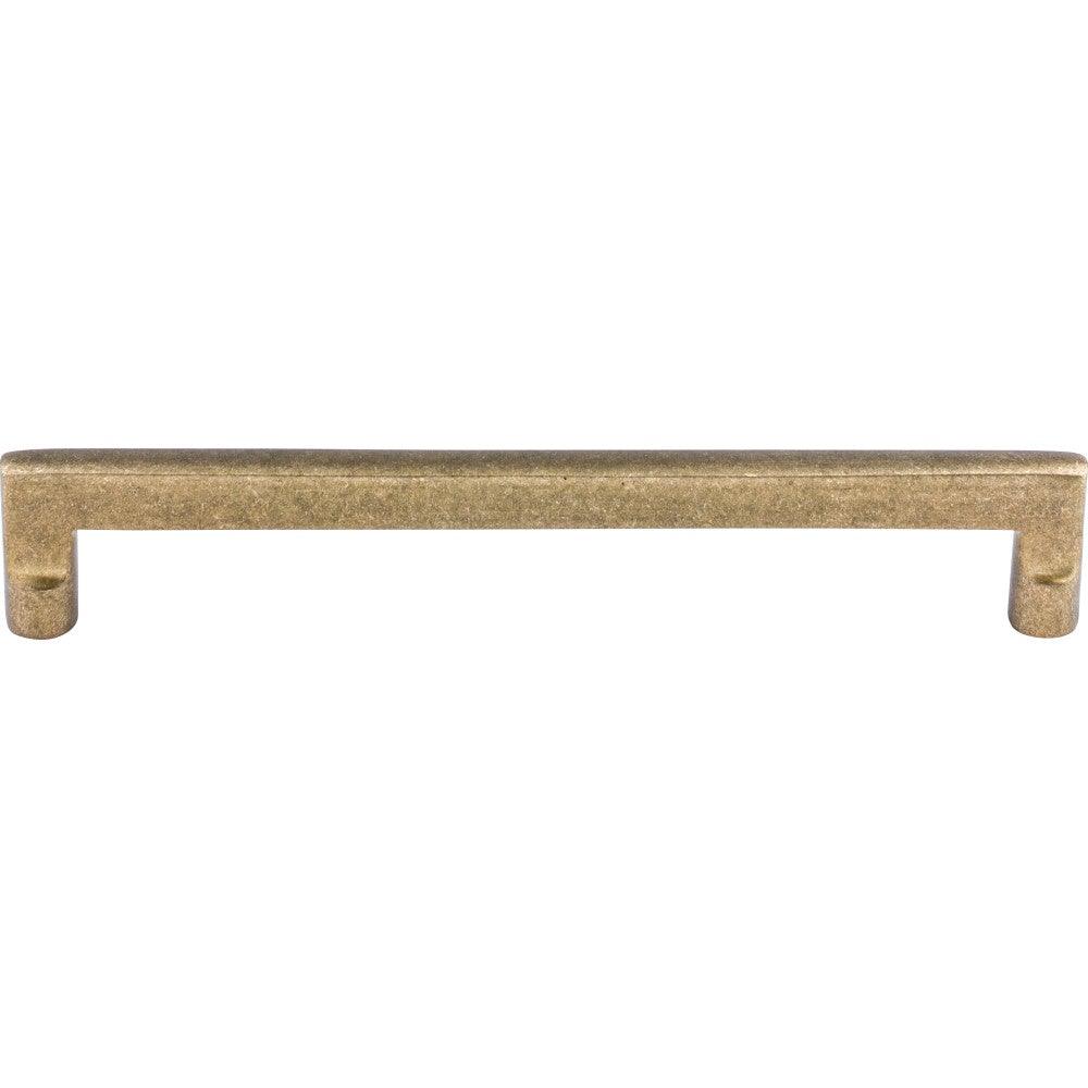 Aspen Flat Sided Pull by Top Knobs - Light Bronze - New York Hardware