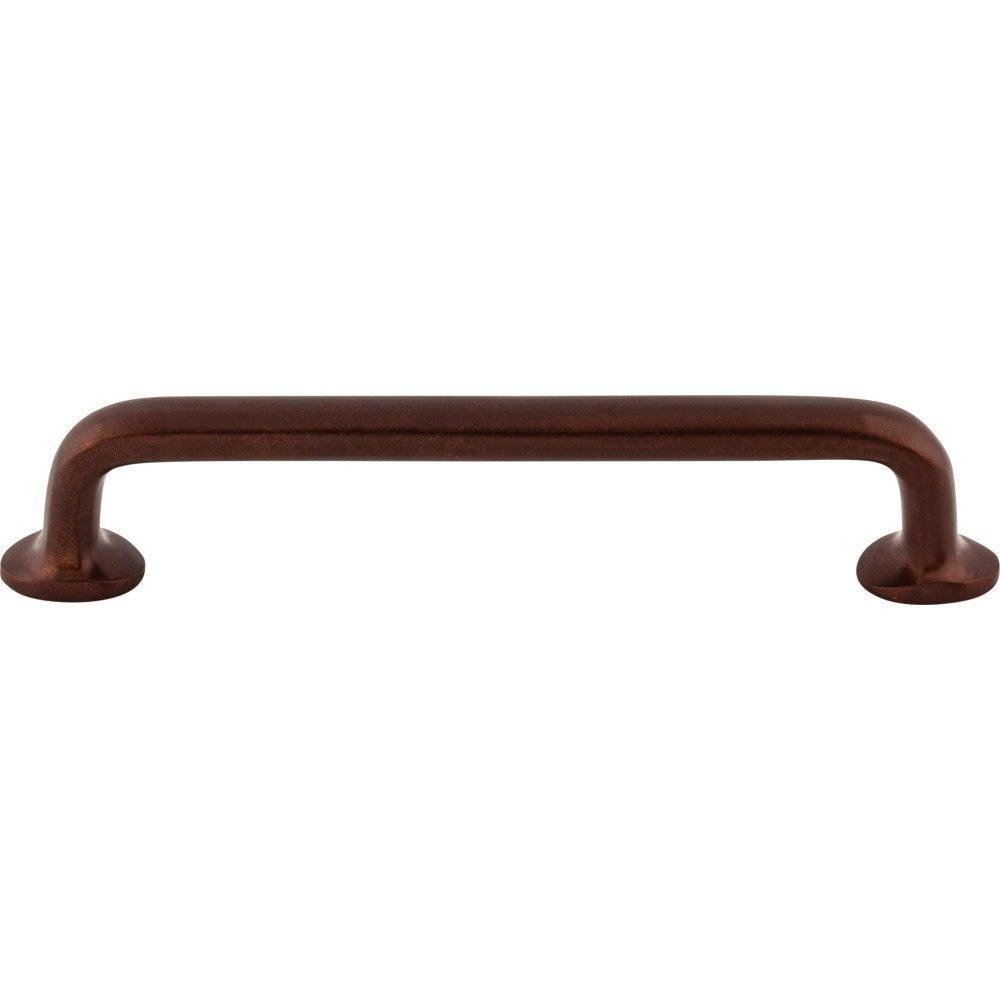 Aspen Rounded Pull by Top Knobs - Mahogany Bronze - New York Hardware
