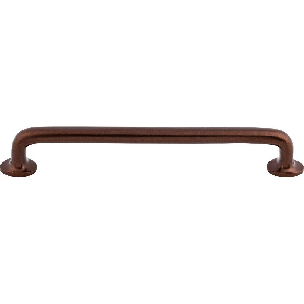 Aspen Rounded Pull by Top Knobs - Mahogany Bronze - New York Hardware