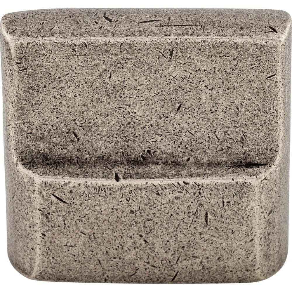 Aspen Flat Sided Knob by Top Knobs - SBL - New York Hardware