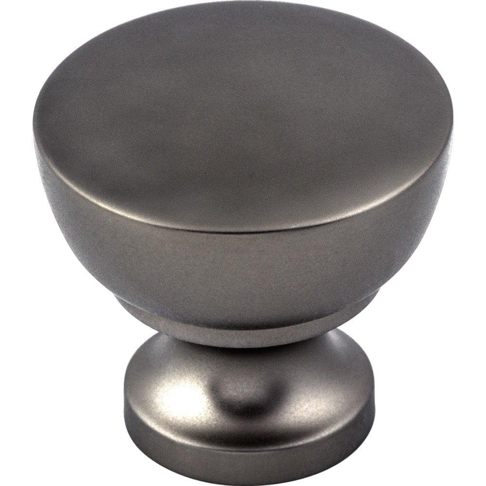 Bergen Knob by Top Knobs - Ash Gray - New York Hardware
