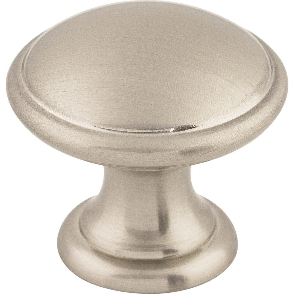 Rounded Knob by Top Knobs - Brushed Satin Nickel - New York Hardware