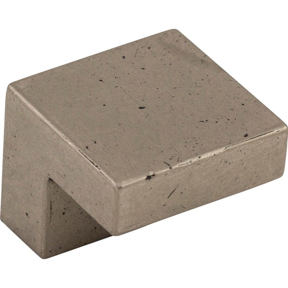 Square Knob by Top Knobs - Pewter Antique - New York Hardware