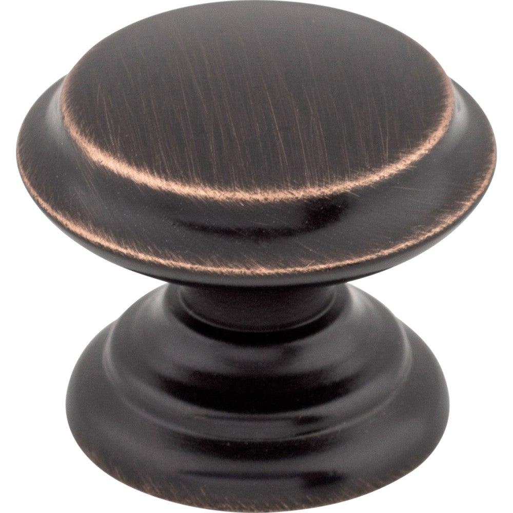 Flat Top Knob by Top Knobs - Tuscan Bronze - New York Hardware