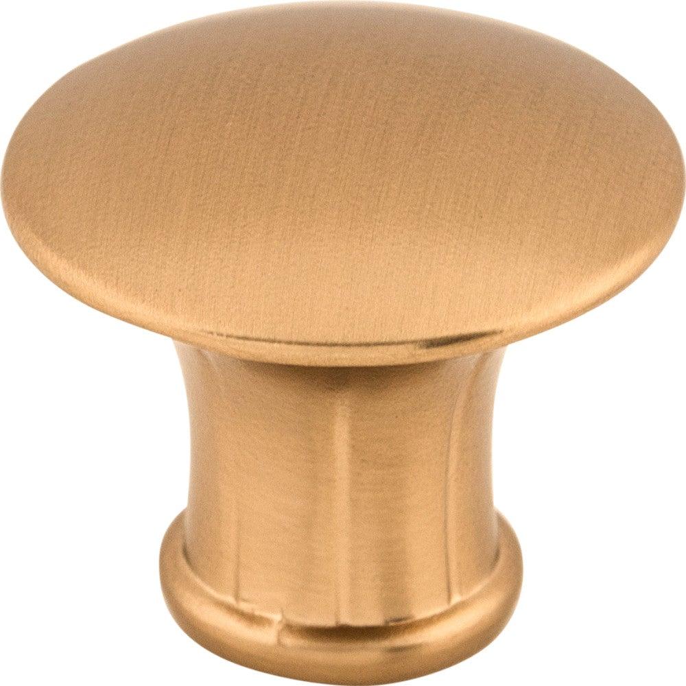 Lund Knob by Top Knobs - Brushed Bronze - New York Hardware