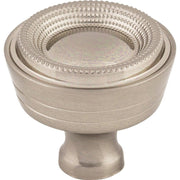 Beaded Knob by Top Knobs - Brushed Satin Nickel - New York Hardware