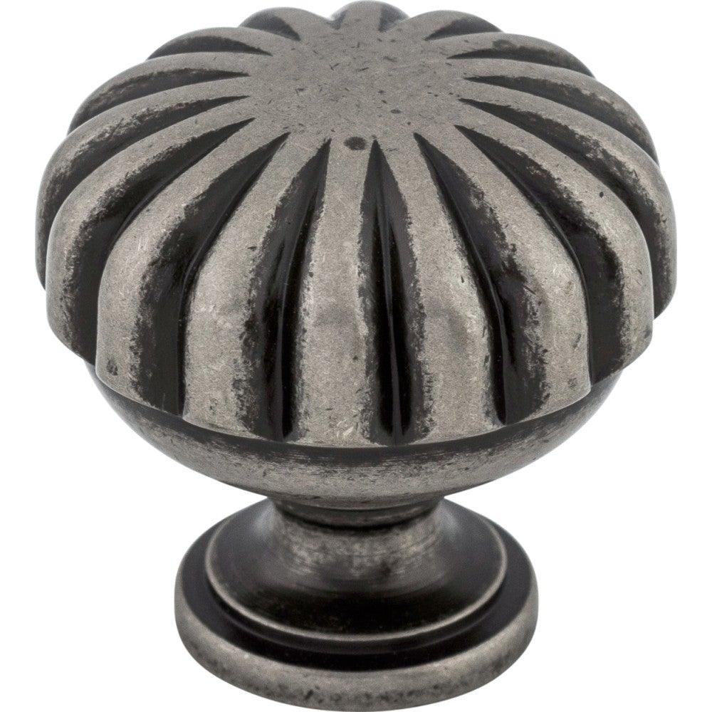 Melon Knob by Top Knobs - Pewter Antique - New York Hardware