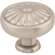 Flower Knob by Top Knobs - Brushed Satin Nickel - New York Hardware