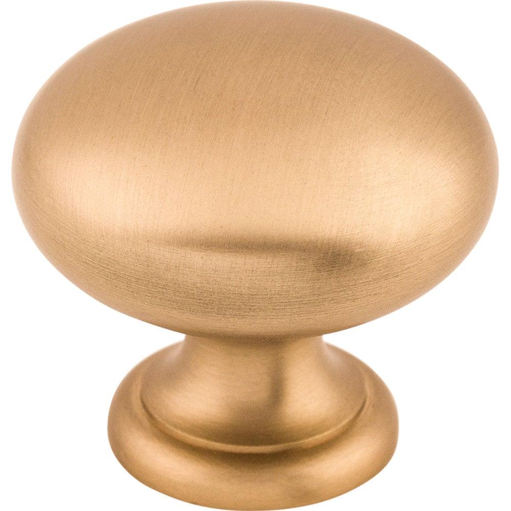 Mushroom Knob by Top Knobs - Brushed Bronze - New York Hardware