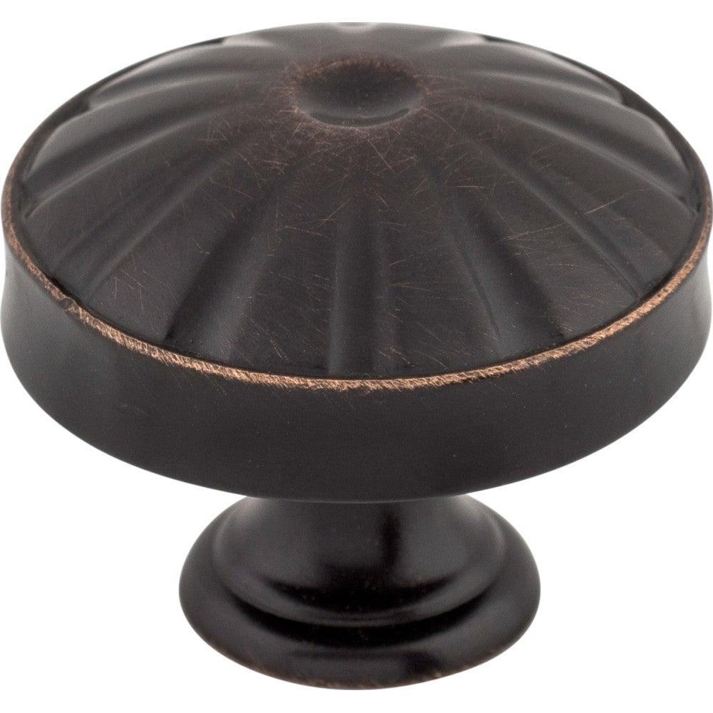 Hudson Knob by Top Knobs - Tuscan Bronze - New York Hardware