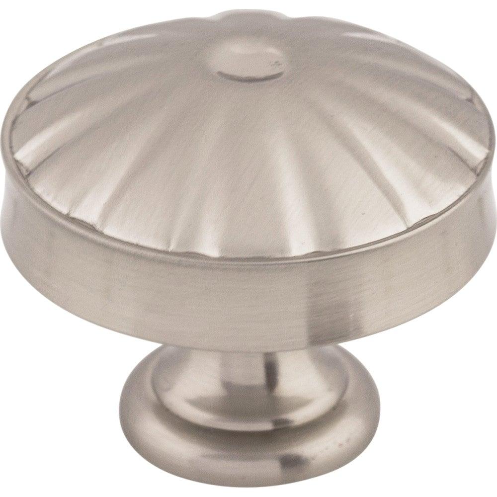 Hudson Knob by Top Knobs - Brushed Satin Nickel - New York Hardware