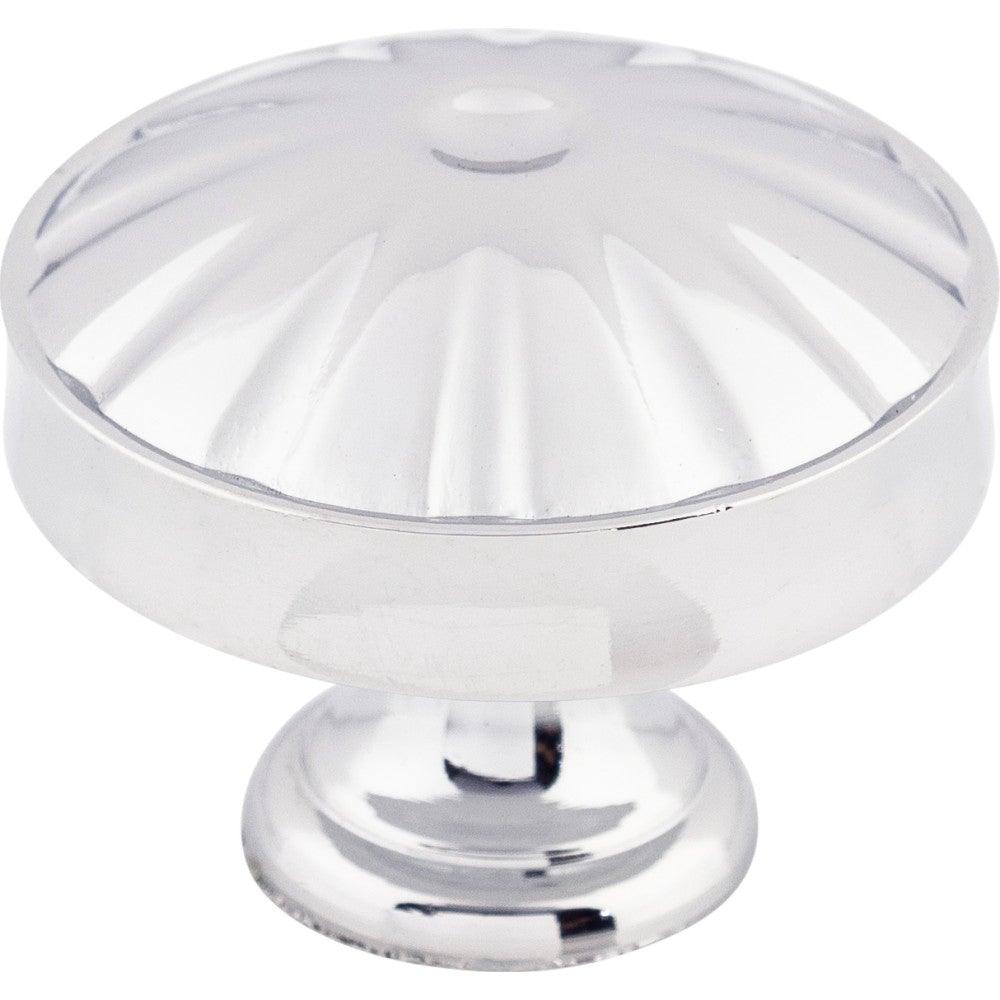 Hudson Knob by Top Knobs - Polished Chrome - New York Hardware