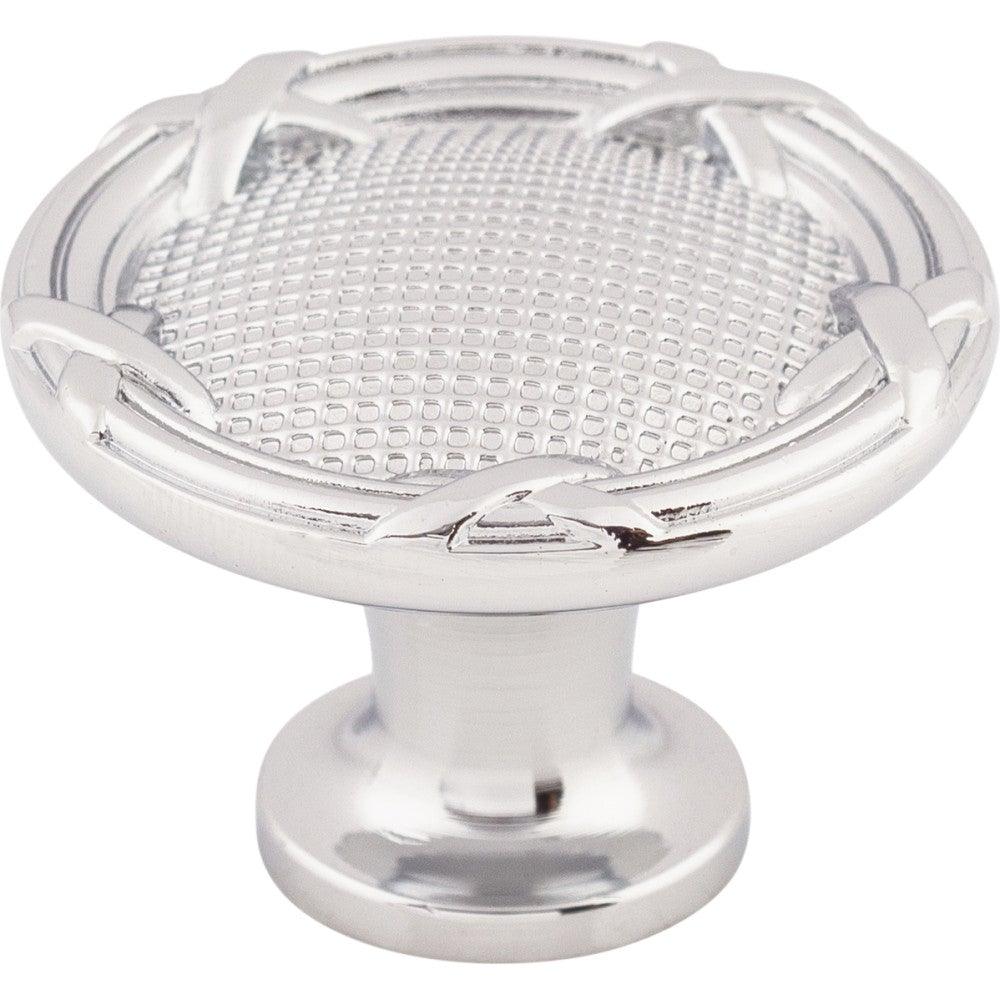 Ribbon & Reed Knob by Top Knobs - Polished Chrome - New York Hardware