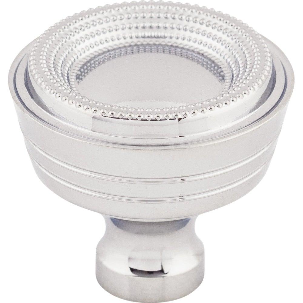 Beaded Knob by Top Knobs - Polished Chrome - New York Hardware