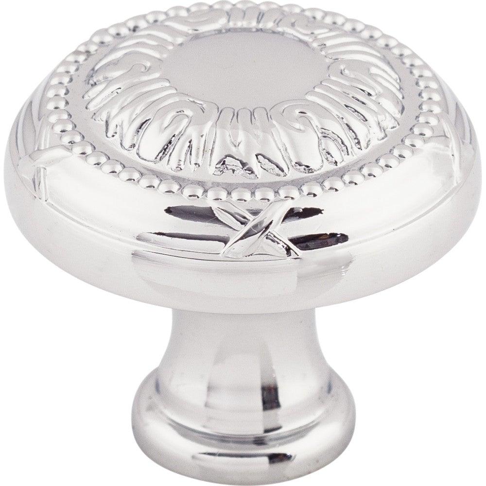 Ribbon Knob by Top Knobs - Polished Chrome - New York Hardware