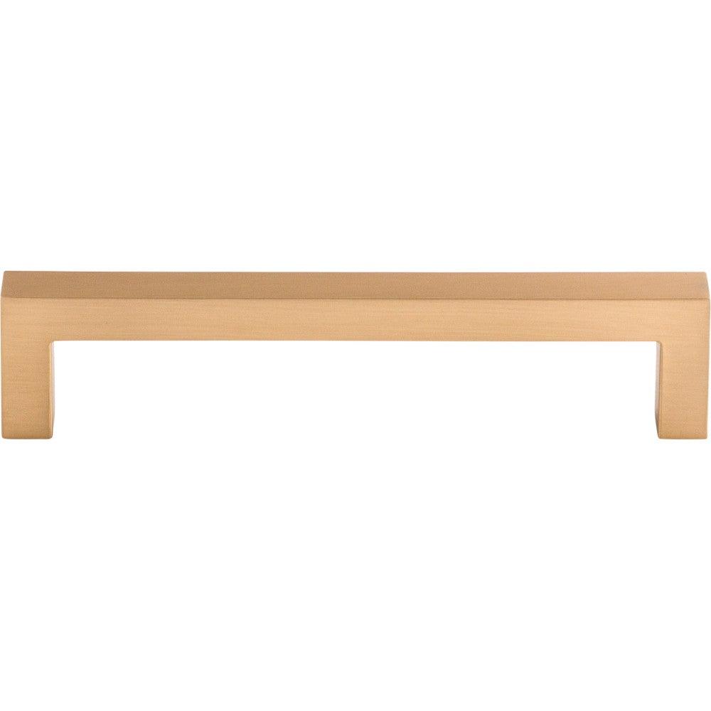 Square Bar-Pull by Top Knobs - Brushed Bronze - New York Hardware