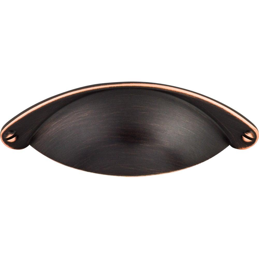 Arendal Cup Pull by Top Knobs - Tuscan Bronze - New York Hardware