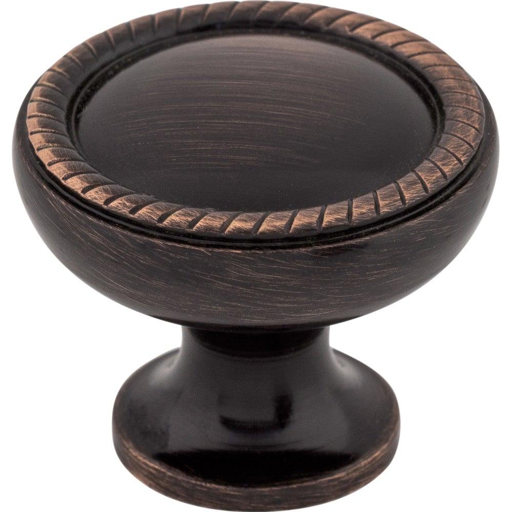Emboss Knob by Top Knobs - Tuscan Bronze - New York Hardware