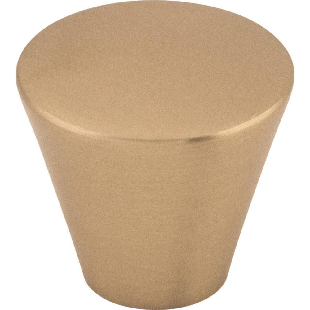 Cone Knob by Top Knobs - Brushed Bronze - New York Hardware