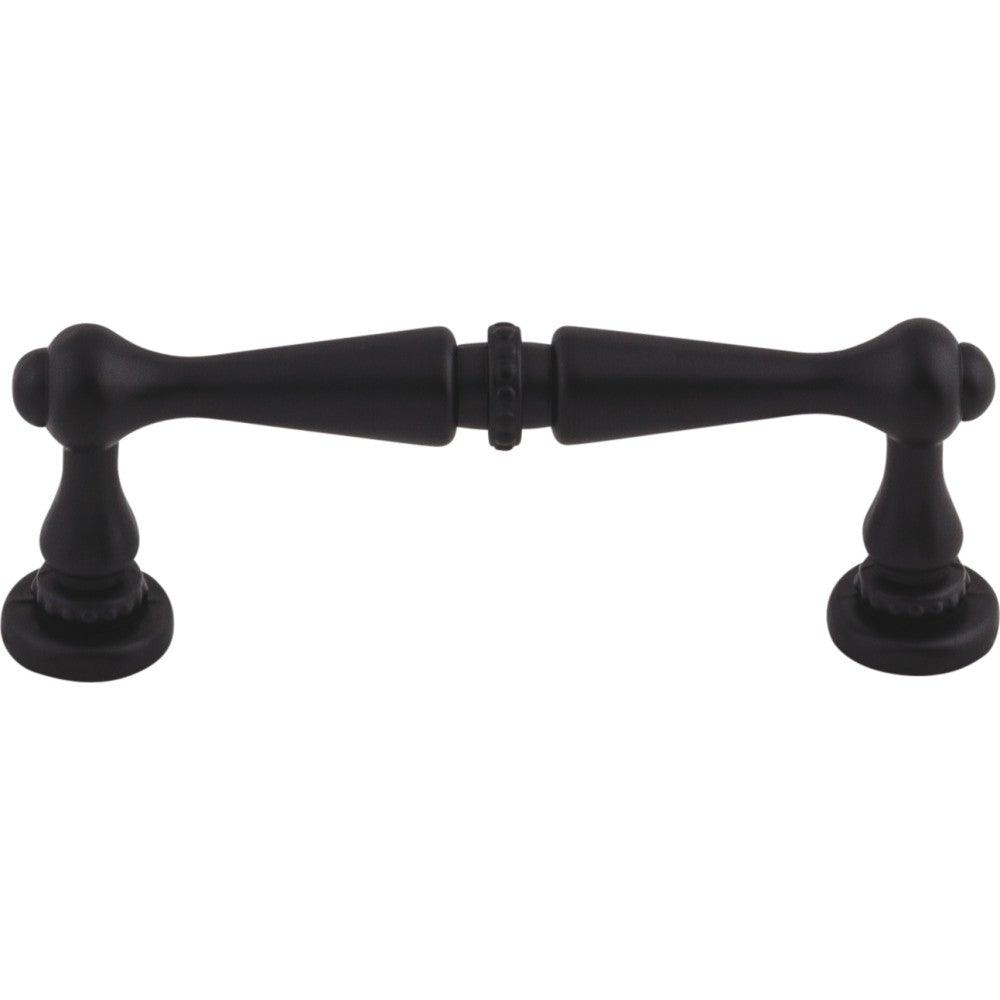 Edwardian Pull by Top Knobs - Flat Black - New York Hardware