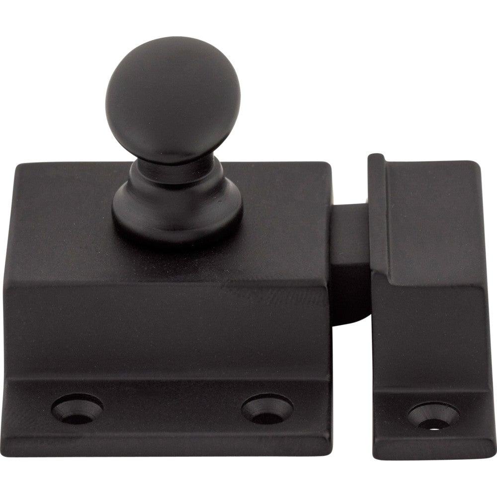 Cabinet Latch by Top Knobs - Flat Black - New York Hardware
