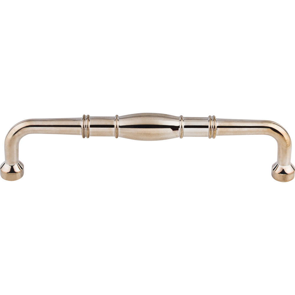 Normandy D Pull by Top Knobs - Polished Nickel - New York Hardware