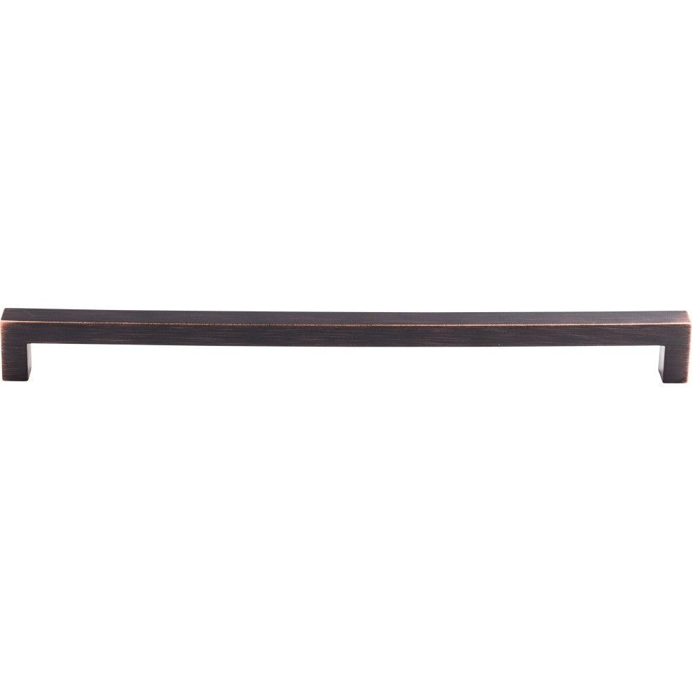Square Bar-Pull by Top Knobs - Tuscan Bronze - New York Hardware