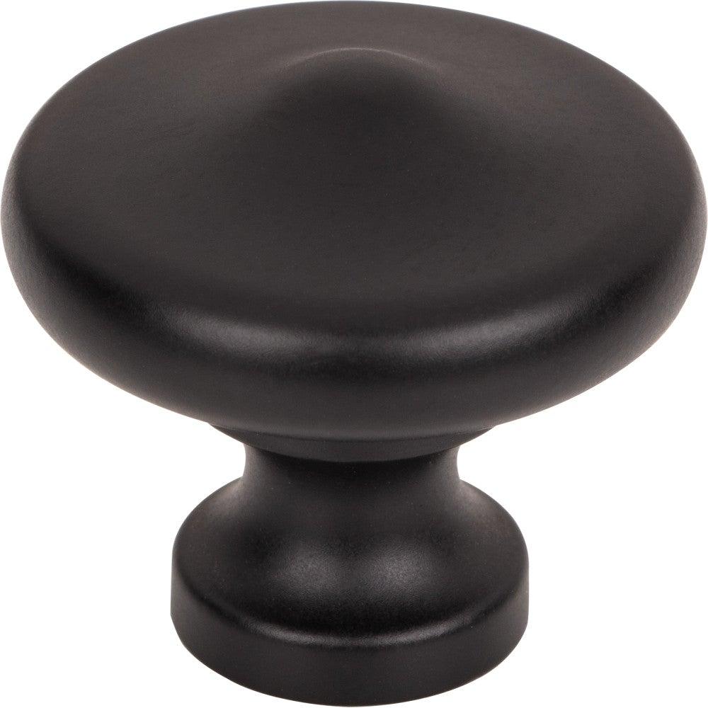 Peak Knob by Top Knobs - Flat Black - New York Hardware