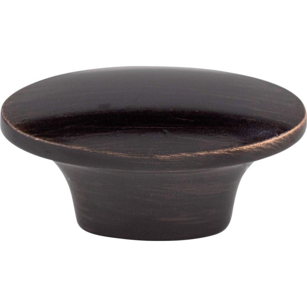 Dakota Oval Knob by Top Knobs - Tuscan Bronze - New York Hardware