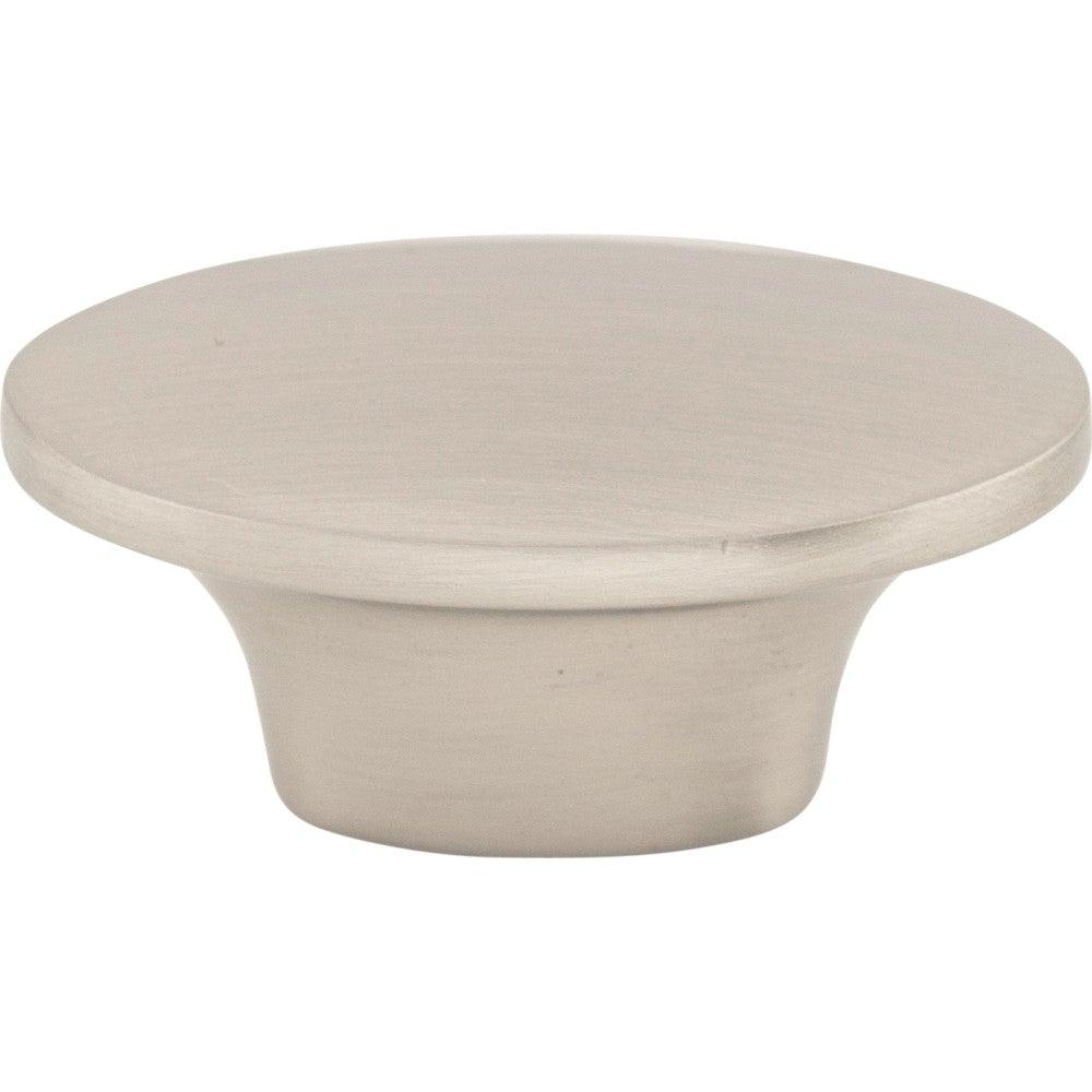 Dakota Oval Knob by Top Knobs - Brushed Satin Nickel - New York Hardware