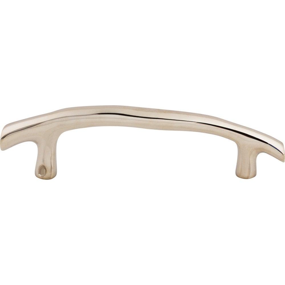 Aspen II Twig Pull by Top Knobs - Polished Nickel - New York Hardware