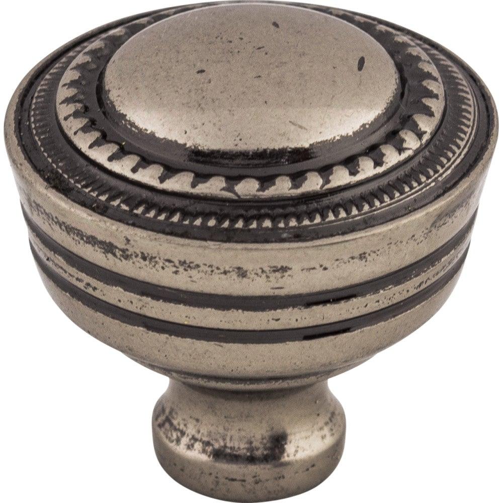 Contessa Knob by Top Knobs - Pewter Antique - New York Hardware