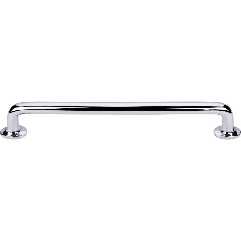 Aspen II Rounded Appliance Pull by Top Knobs - Polished Chrome - New York Hardware