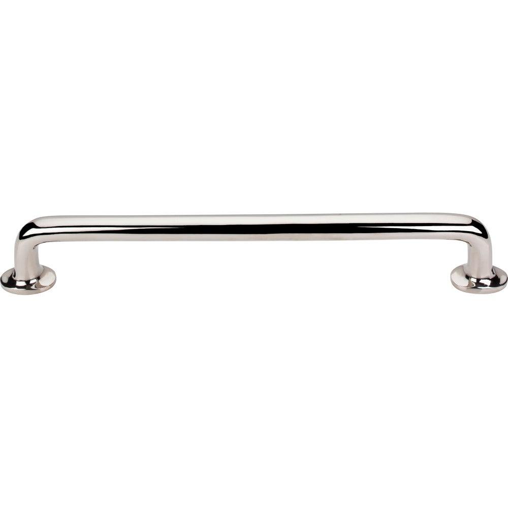 Aspen II Rounded Appliance Pull by Top Knobs - Polished Nickel - New York Hardware