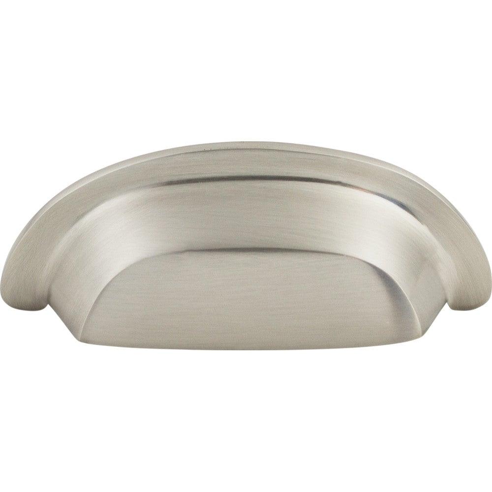Aspen II Cup Pull  by Top Knobs - Brushed Satin Nickel - New York Hardware