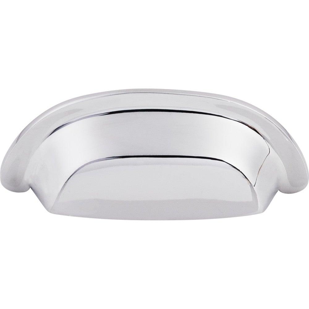 Aspen II Cup Pull  by Top Knobs - Polished Chrome - New York Hardware
