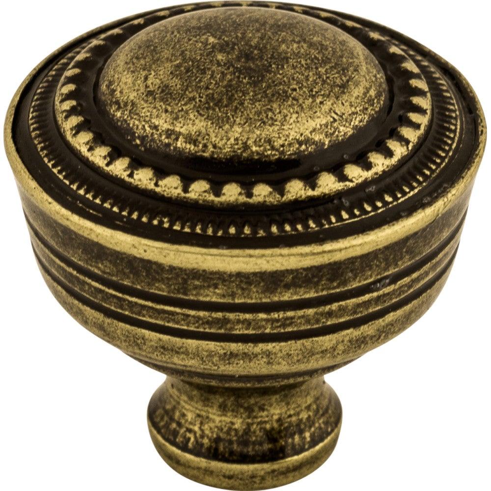 Contessa Knob by Top Knobs - German Bronze - New York Hardware