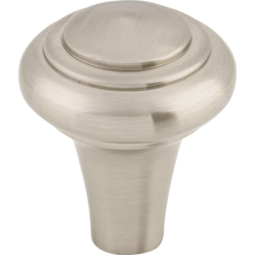 Aspen II Peak Knob by Top Knobs - Brushed Satin Nickel - New York Hardware