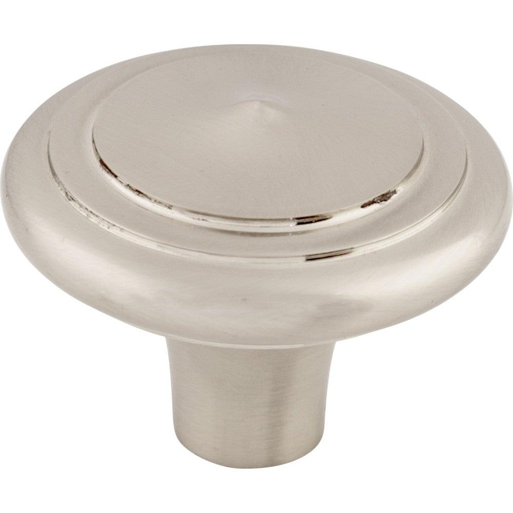 Aspen II Peak Knob by Top Knobs - Brushed Satin Nickel - New York Hardware