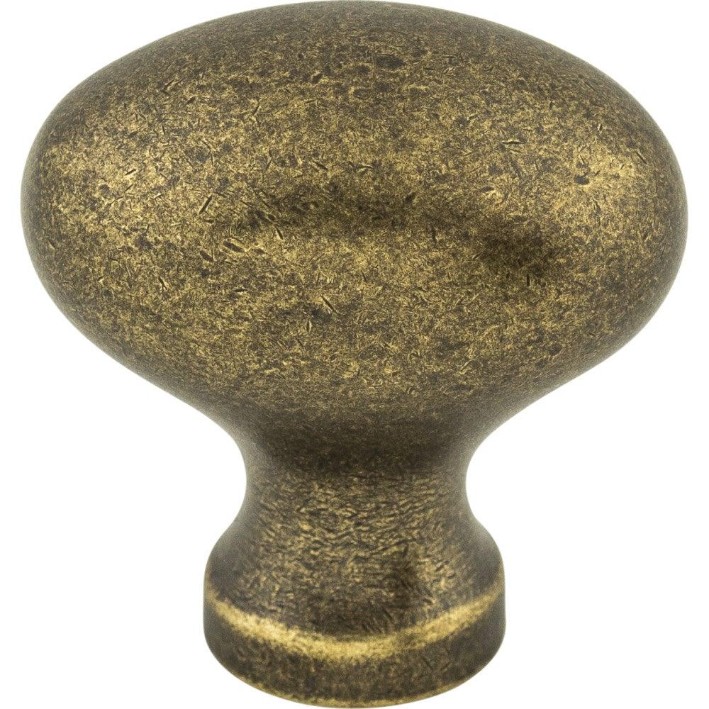 Egg Knob by Top Knobs - German Bronze - New York Hardware